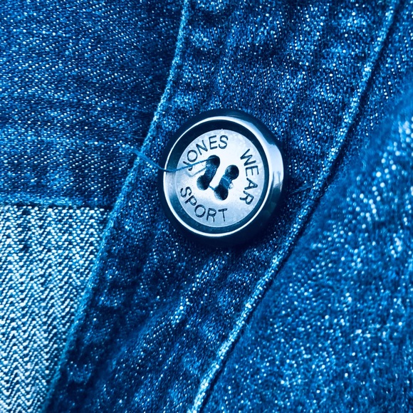 Jones Wear Sport Denim Jean Jacket XL - Picture 3 of 14
